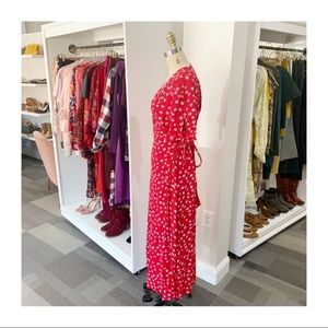 seraphine bessie wrap maternity dress